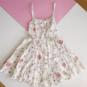 BB Dakota Galilee White Floral Print Dress - Size 4 - As Seen On Taylor Swift!